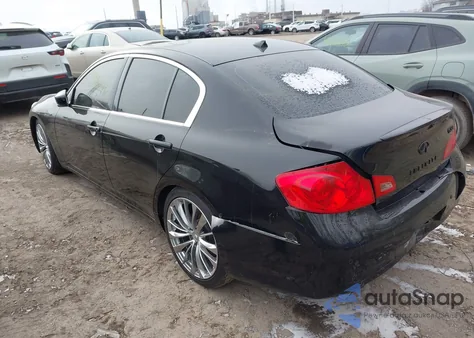 2012 Infiniti G37X из США, поврежденный, VIN JN1CV6AR6CM673583